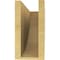 Ekena Millwork 5"W x 15"D x 10"H Classic Durham Rough Cedar Woodgrain TimberThane Corbel, Primed Tan CORUR05X15X10DURRCPR - alternate 4